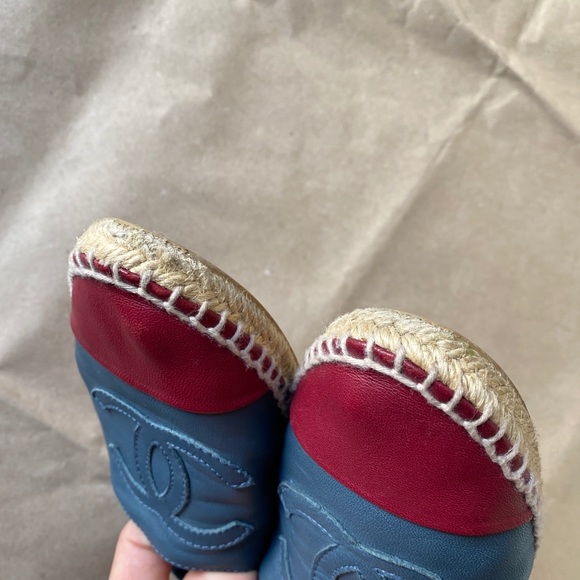 100% Authentic Chanel Single Sole Espadrilles 36 - Picture 12 of 13